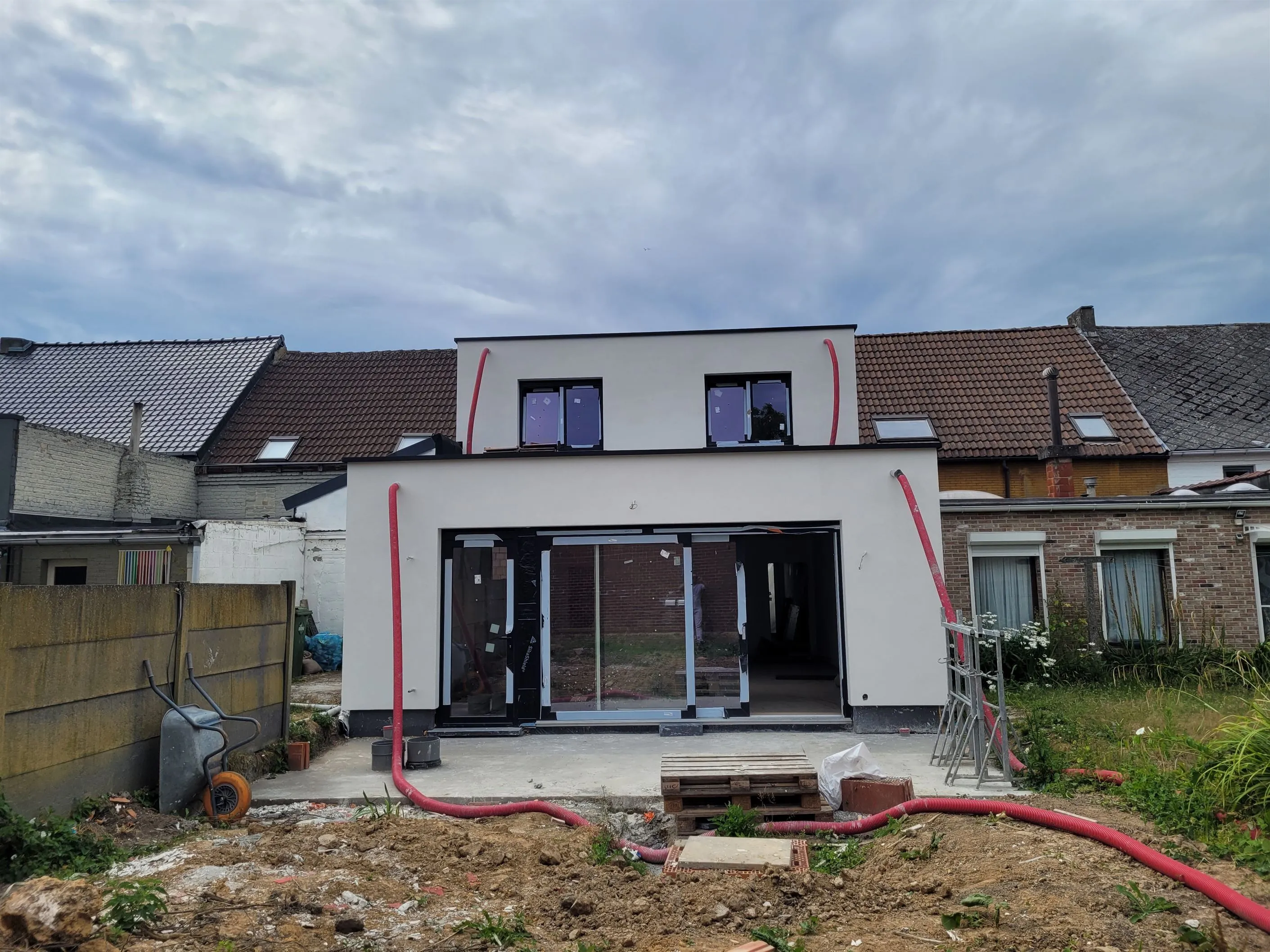 Pleisterwerken, gevelafwerking en crepi